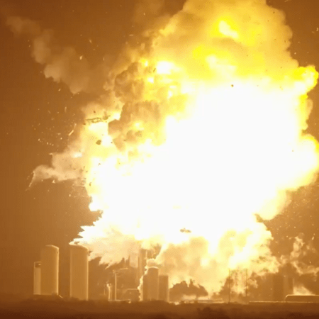 Η στιγμή της έκρηξης πυραύλου της SpaceX στο Τέξας