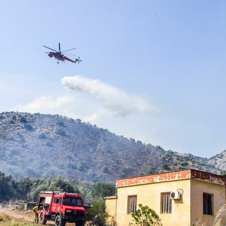 Πολιτική Προστασία: Πολύ υψηλός κίνδυνος πυρκαγιάς αύριο Κυριακή σε Αττική, Εύβοια, Κρήτη και Βόρειο Αιγαίο