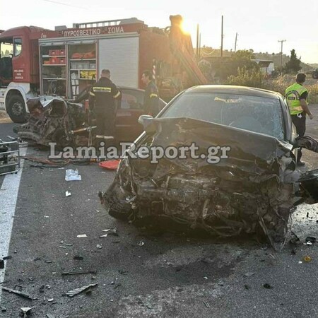 Βοιωτία: Τροχαίο με δύο νεκρούς και έναν τραυματία