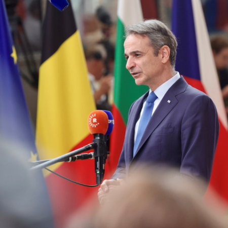 Μητσοτάκης από Βρυξέλλες: Θα χρησιμοποιήσουμε όλα τα μέτρα για να μην παγιωθεί νέα μεταναστευτική οδός προς την Κρήτη 