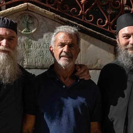 Ο Μελ Γκίμπσον στο Άγιον Όρος