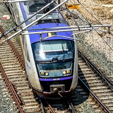 Φωτιά κοντά στη σιδηροδρομική γραμμή Πλατύ-Κατερίνη