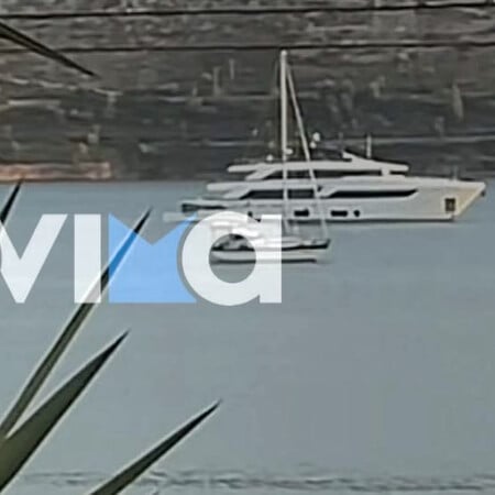 Στη Χαλκίδα με το υπερπολυτελές γιοτ του ο Κριστιάνο Ρονάλντο