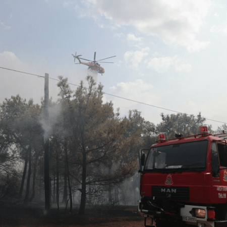 Φωτιά τώρα στη Φλώρινα - Μήνυμα από το 112 
