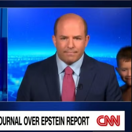 CNN: Η στιγμή που ο 5χρονος γιος δημοσιογράφου διακόπτει ζωντανή συζήτηση για την υπόθεση Έπσταϊν
