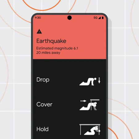 Πώς τα κινητά Android ανιχνεύουν σεισμούς: Το σύστημα έγκαιρης προειδοποίησης της Google και η «παγίδα»