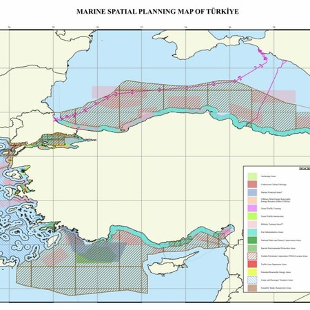 Η Τουρκία εξέδωσε χάρτες με θαλάσσια πάρκα σε Αιγαίο και Ανατολική Μεσόγειο – Εκτός το Καστελλόριζο