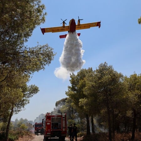 Προειδοποίηση για χρήση drones σε περιοχές πυρκαγιάς χωρίς άδεια