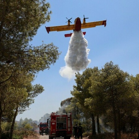 Φωτιά τώρα στη Μάνη