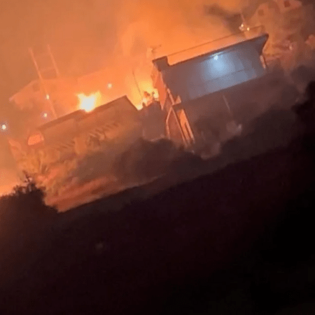 Φωτιά στη Νέα Πέραμο Αττικής – Μήνυμα από το 112