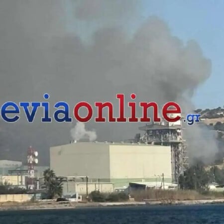 Εύβοια: Φωτιά τώρα στο Μηλάκι - Καίει κοντά σε εργοστάσιο