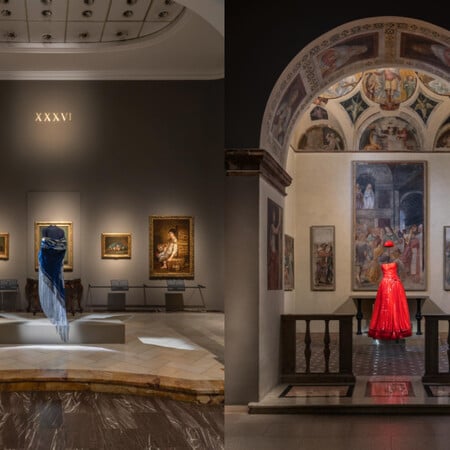 «Giorgio Armani: Milano, per amore»: Δημιουργίες του Αρμάνι στο πλευρό του Καραβάτζιο και του Ραφαήλ