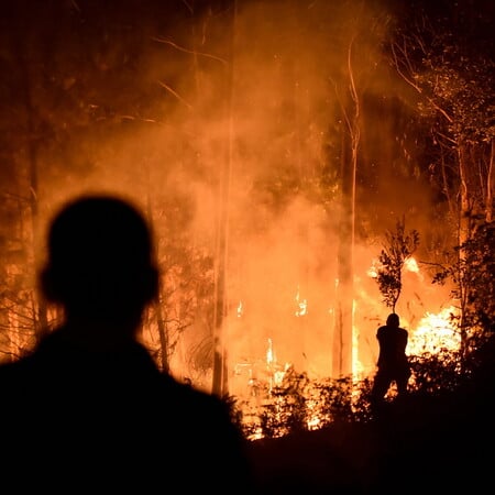 Φωτιές στην Ελλάδα: Σε υψηλά επίπεδα οι εκπομπές διοξειδίου του άνθρακα