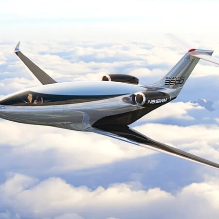 Phantom 3500: Το ιδιωτικό τζετ χωρίς παράθυρα και 60% λιγότερη κατανάλωση καυσίμου