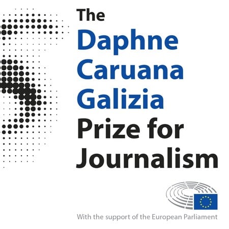 ΒΡΑΒΕΙΟ DAPHNE CARUANA CALIZIA ΔΗΜΟΣΙΟΓΡΑΦΙΑ