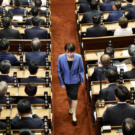 Σαναέ Τακαΐτσι: Η πρώτη γυναίκα πρωθυπουργός της Ιαπωνίας δηλώνει 