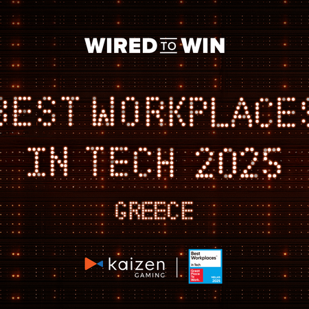 Η Kaizen Gaming για τρίτη συνεχόμενη χρονιά στα Best Workplace in Tech™