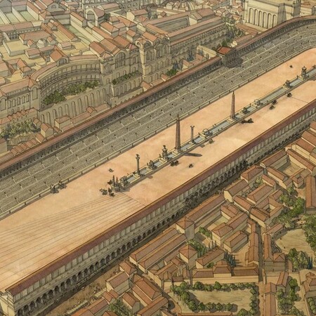 Ρωμαϊκός ιππόδρομος 2.000 ετών ανακαλύφθηκε κάτω από μπάζα και σκουπίδια στην Καισάρεια