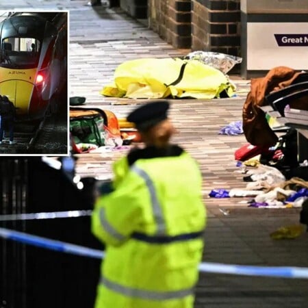 ΤΡΕΝΟ ΕΠΙΘΕΣΗ ΜΕ ΜΑΧΑΙΡΙ ΒΡΕΤΑΝΙΑ ΜΑΡΤΥΡΕΣ