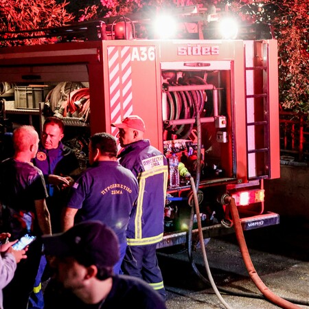 Ηράκλειο: Οι Αρχές κάνουν λόγο για ανθρωποκτονία και εμπρησμό - Στη ΜΕΘ ο 55χρονος