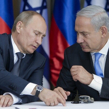Τηλεφωνική επικοινωνία Πούτιν - Νετανιάχου