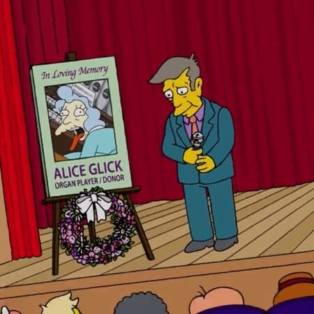 THE SIMPSONS ALICE GLICK