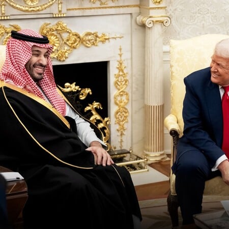 ΤΡΑΜΠ ΣΑΟΥΔΙΚΗ ΑΡΑΒΙΑ ΗΠΑ ΣΥΜΦΩΝΙΑ