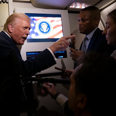 Ο Λευκός Οίκος υπερασπίζεται το «Quiet piggy» του Τραμπ σε δημοσιογράφο: «Ό,τι δίνεις, παίρνεις»