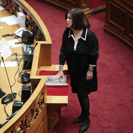Πλεύση Ελευθερίας: Ορκίστηκε η Έλλη Ρούσου