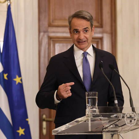 Ο Κυριάκος Μητσοτάκης σε έκτακτη τηλεδιάσκεψη της Ε.Ε. για τις εξελίξεις στην Ουκρανία