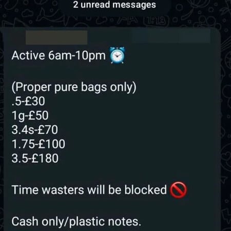 Βόρεια Ιρλανδία: Προπονητής ομάδας νέων ανάρτησε «τιμοκατάλογο κοκαΐνης» σε group chat