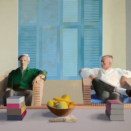 Ορόσημο της σύγχρονης τέχνης και της γκέι ορατότητας: Ο πίνακας του Χόκνεϊ που έπιασε τα 44 εκατομμύρια 