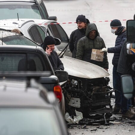 ΡΩΣΙΑ ΜΟΣΧΑ ΕΚΡΗΞΗ ΑΥΤΟΚΙΝΗΤΟ