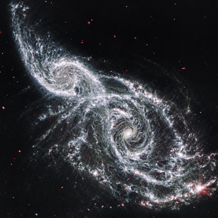 Εικόνα από το τηλεσκόπιο James Webb αποκαλύπτει τι συμβαίνει όταν συγκρούονται δύο γαλαξίες