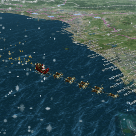 Ο Άγιος Βασίλης ξεκίνησε το ταξίδι του - Δείτε live τη διαδρομή 