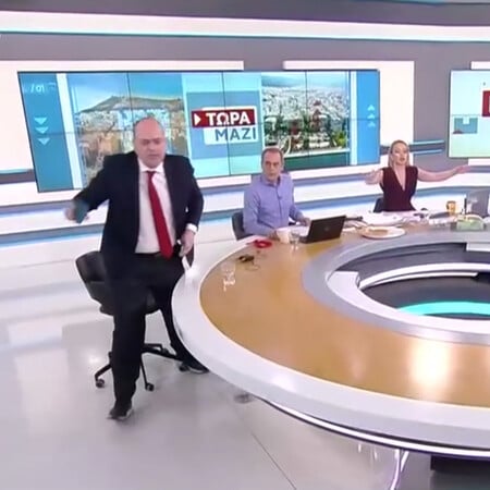 Λαζαρίδης: Καυγάς on air με τη Τζάκρη με αφορμή την Καρυστιανού - Ο βουλευτής έφυγε από το στούντιο