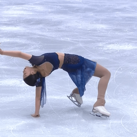 Κινέζα πατινέρ επέλεξε την «Αστερομάτα» για το πρόγραμμά της