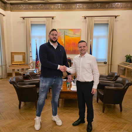 Συνάντηση Δημάρχου Αθηναίων με τον νέο Πρόεδρο της Ιχθυαγοράς Βαρβακείου