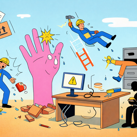 Εργατικά ατυχήματα: Θλιβερό ρεκόρ τριετίας το 2025