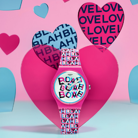 Swatch: Η διπλή πλευρά της αγάπης στον καρπό σου