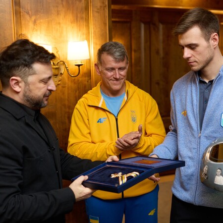 ΧΕΙΜΕΡΙΝΟΙ ΟΛΥΜΠΙΑΚΟΙ ΑΓΩΝΕΣ ΖΕΛΕΝΣΚΙ ΚΡΑΝΟΣ ΟΥΚΡΑΝΙΑ