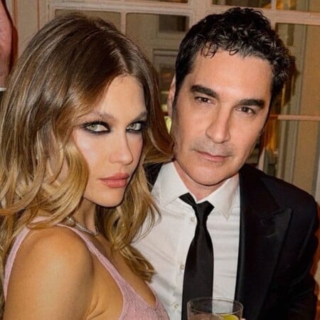 ΚΛΕΛΙΑ ΑΝΔΡΙΟΛΑΤΟΥ ΧΡΙΣΤΟΦΟΡΟΣ ΠΑΠΑΚΑΛΙΑΤΗΣ VOGUE AFTER PARTY BAFTA 2026