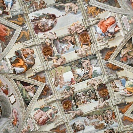 ΚΑΠΕΛΑ ΣΙΞΤΙΝΑ ΜΙΧΑΗΛ ΑΓΓΕΛΟΣ ΒΑΤΙΚΑΝΟ