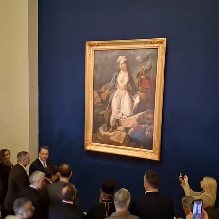 Ο Ευγένιος Ντελακρουά στο Μεσολόγγι