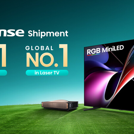 Η Hisense κατακτά την κορυφή στις τηλεοράσεις 100’’+ και Laser TV το 2025