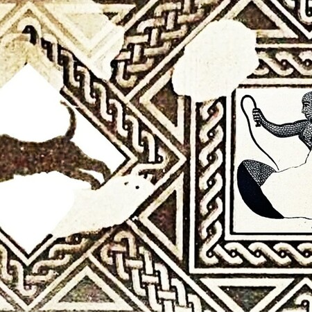 Η γυναίκα απέναντι στο θηρίο: νέα μελέτη ξαναδιαβάζει χαμένο ρωμαϊκό μωσαϊκό