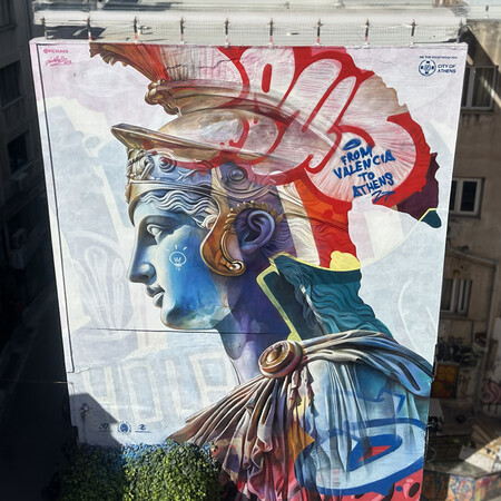 Η KRAFT Paints στηρίζει τη δημιουργία της τοιχογραφίας των PichiAvo στην Αθήνα