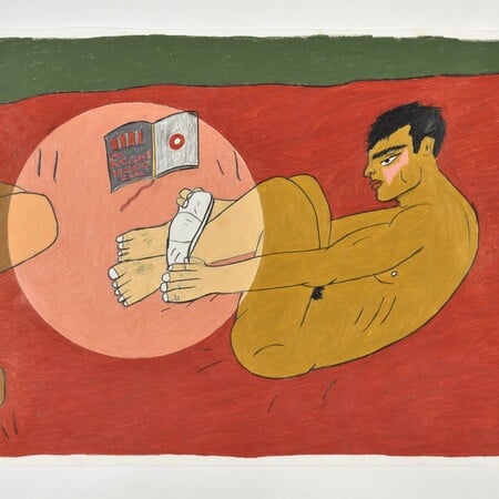 Soufiane Ababri: ο καλλιτέχνης που ζωγραφίζει την queer επιθυμία από το κρεβάτι