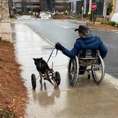 ΑμεΑ υιοθέτησε σκύλο σε αναπηρικό αμαξίδιο - Ήταν ο μόνος που μπορούσε να τον «καταλάβει»