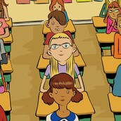 Teacher, leave the kids alone! Or take care of them!***